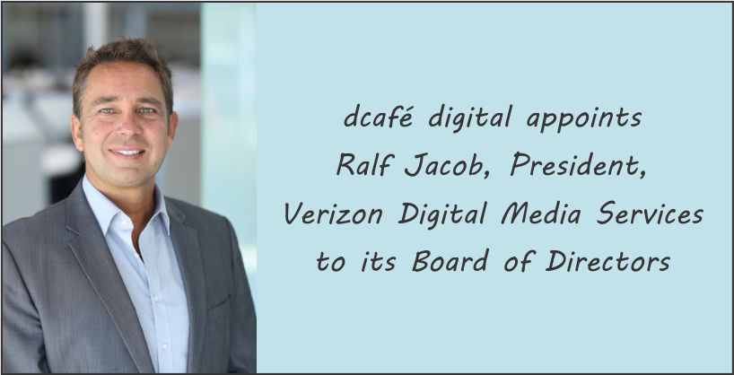 dcafé digital appoints Ralf Jacob, President
