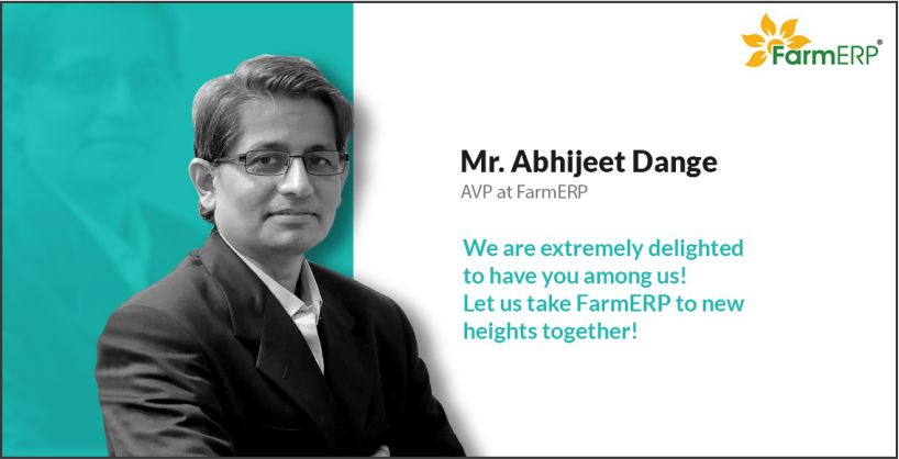 FarmERP welcomed Mr. Abhijeet Dange