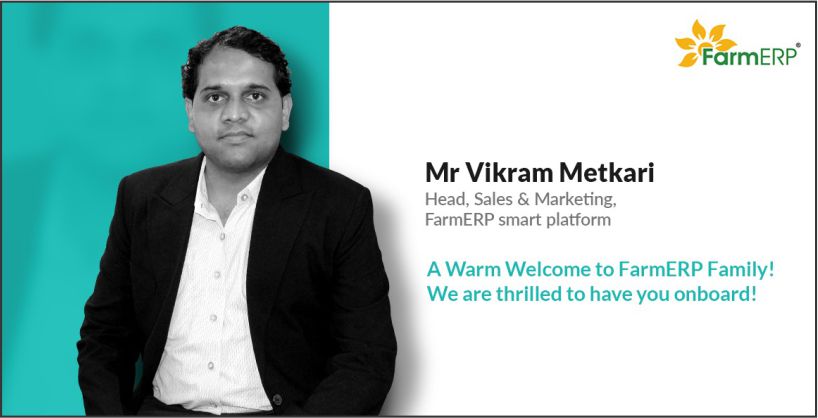 FarmERP welcomed Mr. Vikram Metkari
