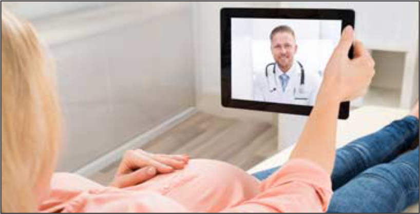 Gynaecologist for providing tele-medicine consultations to pregnant women